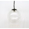 Lámpara Colgante de Cristal Bola Transparente 25cm