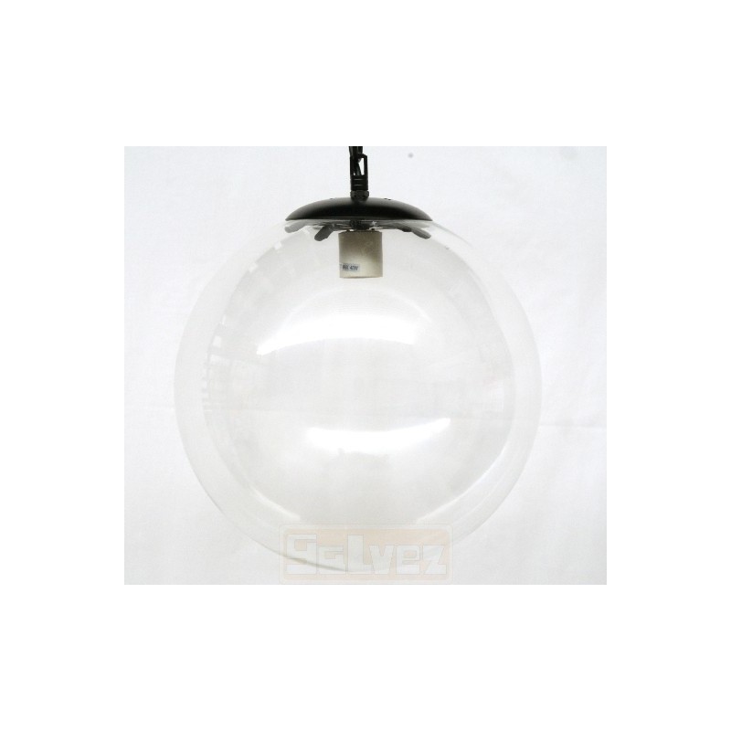 Lámpara Colgante de Cristal Transparente