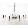 LAMPARA CRISTAL 8 LUCES