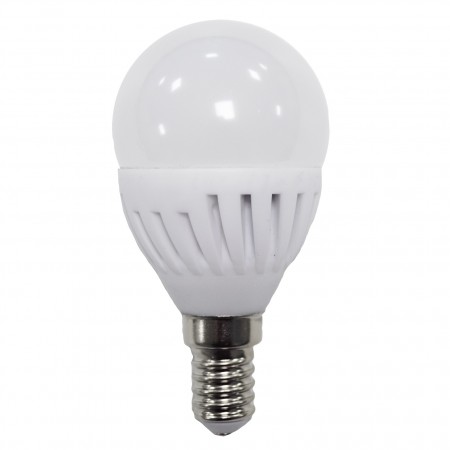 Bombilla led E14 vela efecto llama 4W tapa blanca 220° Temperatura de color  4500 K Blanco natural