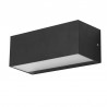 Aplique de Pared Exterior For Lights Ara Antracita