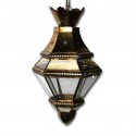 Farol Granadino Cristal Opal Crema 55cm