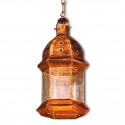 Farol Granadino Estilo Gótico Cristal 6 Caras 48cm