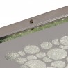 Plafón de Techo Mantra Coral en Cristal Espejo 25cm