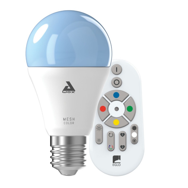 Bombilla LED RGB regulable CONNECT E27/9W + mando a distancia - Eglo 11585