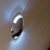 Lámpara de Superficie LED Exterior Faro Keenan Níquel 2 Luces
