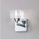 Aplique de Pared Mantra Cuadrax Cromo Brillo LED