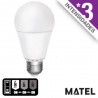 Bombilla LED 3 Intensidades 10W Matel Luz Cálida