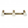 Aplique de Baño Bronce Viejo 3 Luces E14