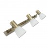 Aplique de Baño Bronce Viejo 3 Luces E14