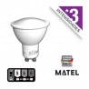 Bombilla LED GU10 3 Intensidades 5W Matel Luz Fría