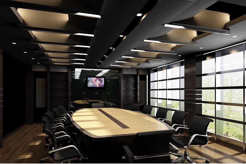 Iluminación moderna para oficinas