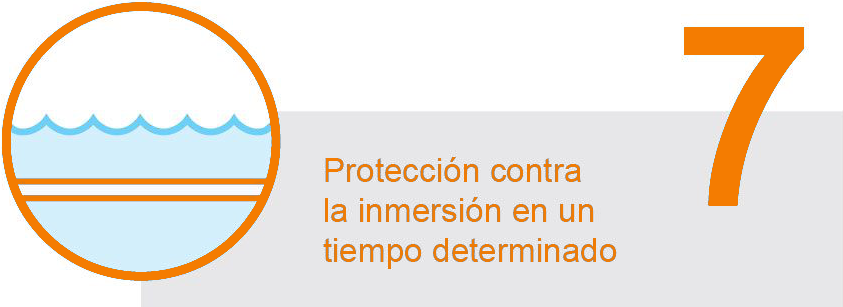 Proteción IP 7